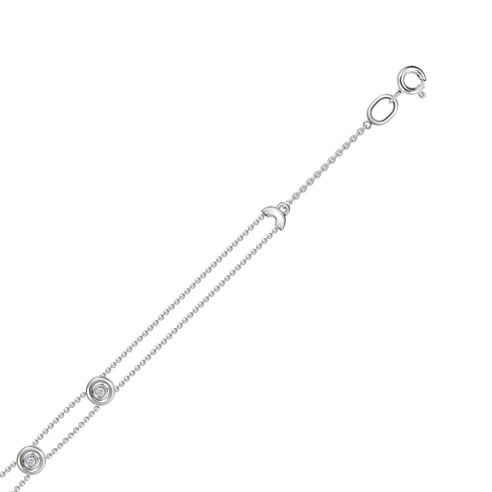 Браслет с бриллиантами - фото 1