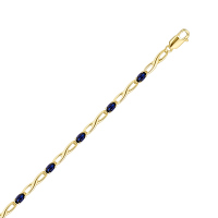 Браслет с сапфиром - фото 1