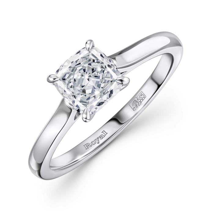 Кольцо с бриллиантом - фото 1