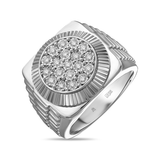 Мужское Кольцо с бриллиантами