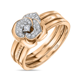 Кольцо с бриллиантами