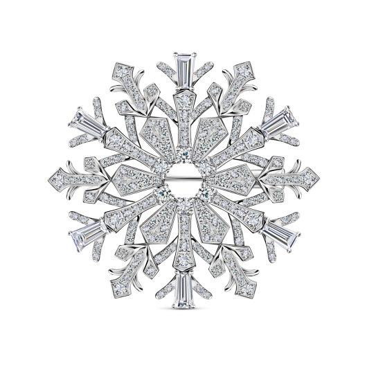 Брошь с бриллиантом