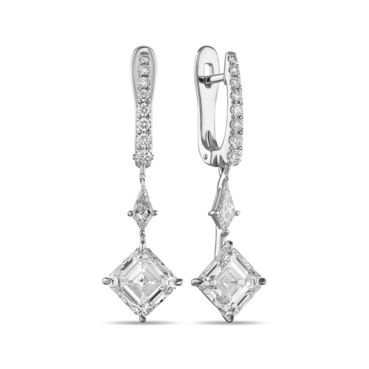 Серьги с бриллиантом