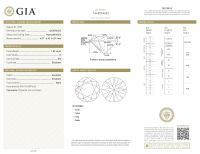 Бриллиант круглая огранка 1.02 карат - фото 4