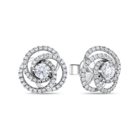 Серьги с бриллиантами - фото 1 Серьги с бриллиантами - фото 1