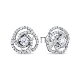 Серьги с бриллиантами