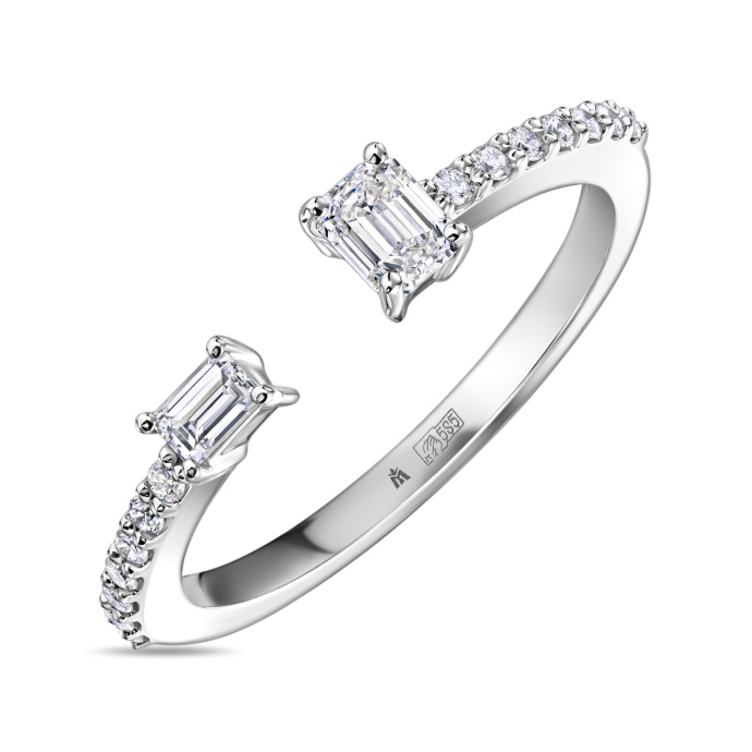 Кольцо с бриллиантами - фото 1 Кольцо с бриллиантами - фото 1