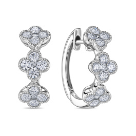 Серьги с бриллиантами