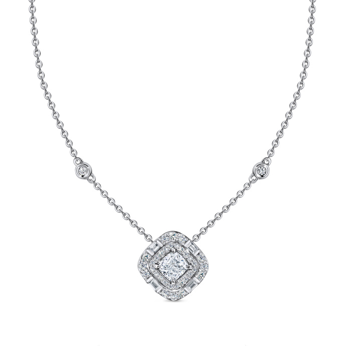 Колье с бриллиантами - фото 1