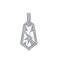 Подвеска с бриллиантами - фото 1