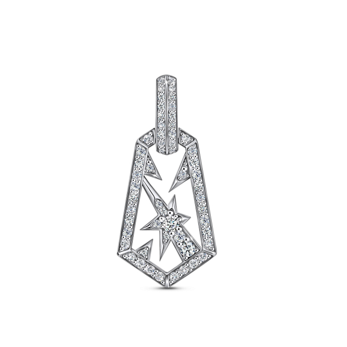 Подвеска с бриллиантами - фото 1