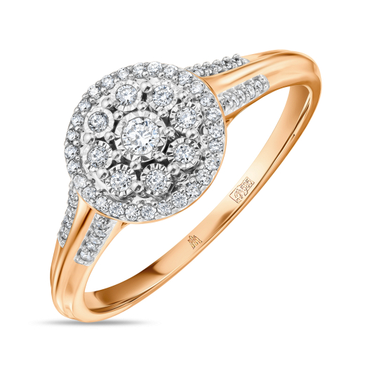 Кольцо с бриллиантами