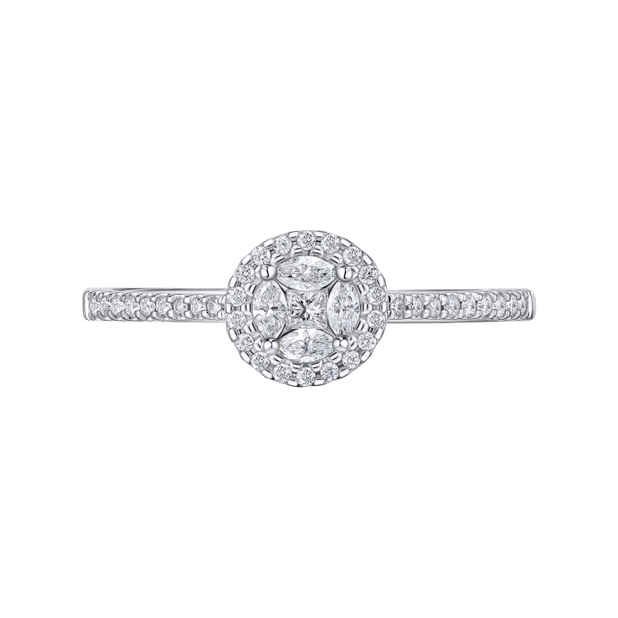 Кольцо с бриллиантами - фото 3 Кольцо с бриллиантами - фото 3