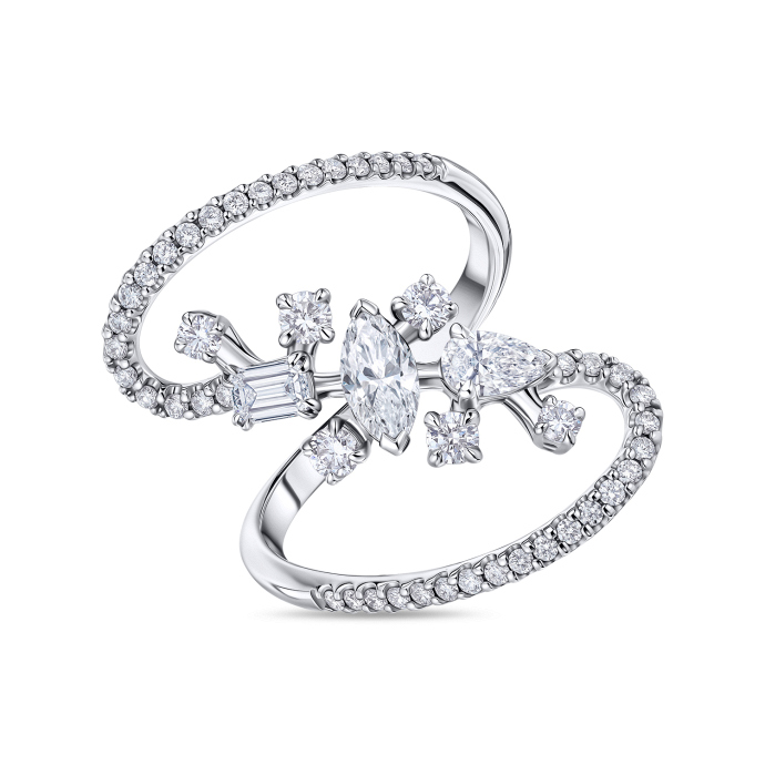 Кольцо с бриллиантами - фото 3