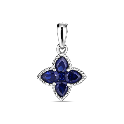 Подвеска с сапфиром