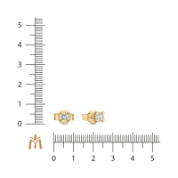 Серьги с бриллиантами - фото 3
