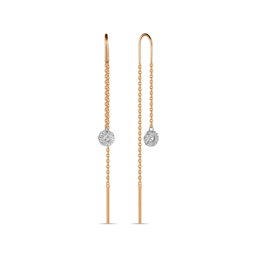 Серьги с бриллиантами