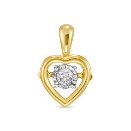 Подвеска с бриллиантом