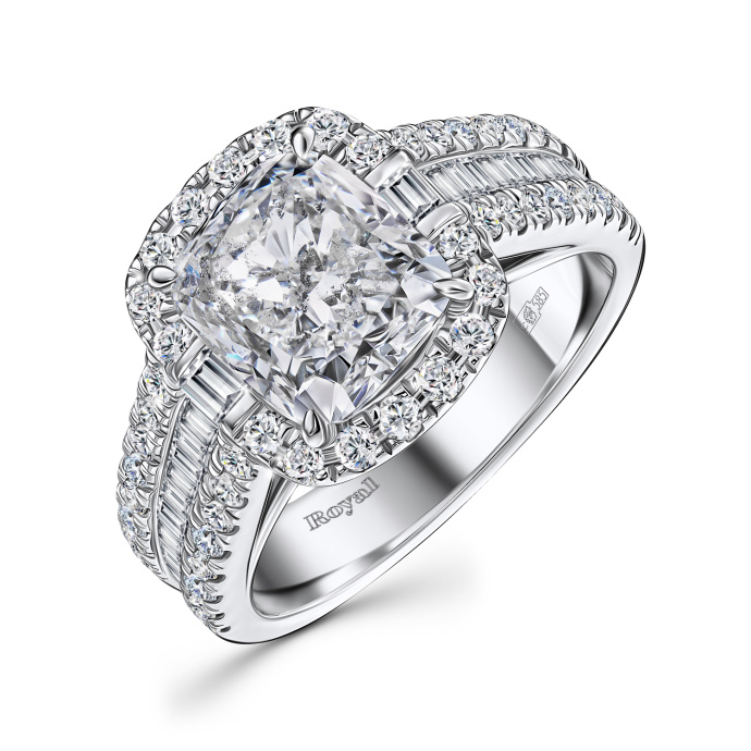 Кольцо с бриллиантами - фото 1 Кольцо с бриллиантами - фото 1