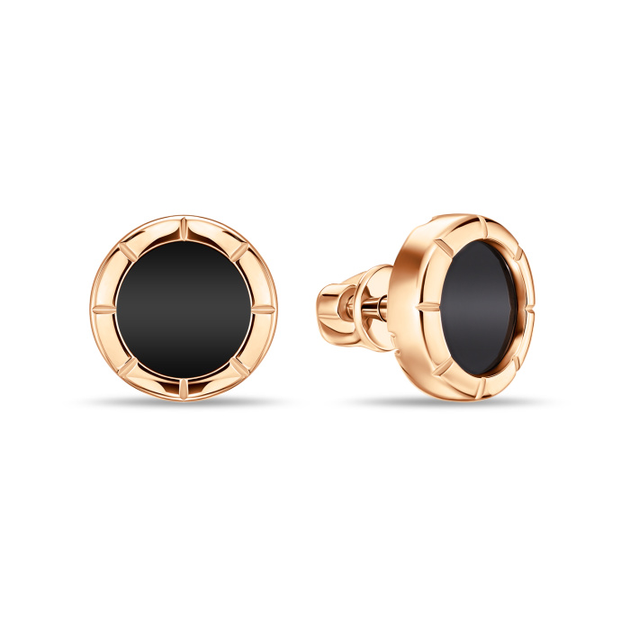 Серьги с ониксом - фото 1 Серьги с ониксом - фото 1