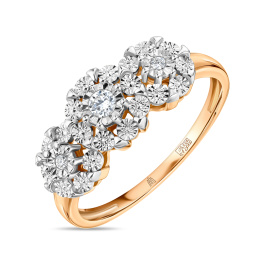 Кольцо с бриллиантами