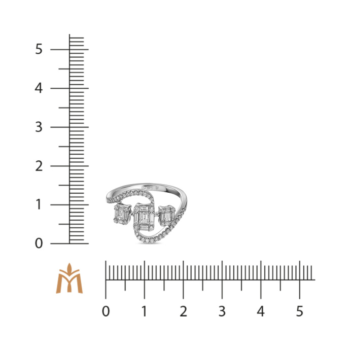 Кольцо с бриллиантами - фото 2