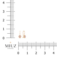 Серьги с фианитами - фото 2 Серьги с фианитами - фото 2