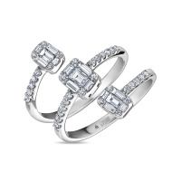 Кольцо с бриллиантами - фото 1 Кольцо с бриллиантами - фото 1