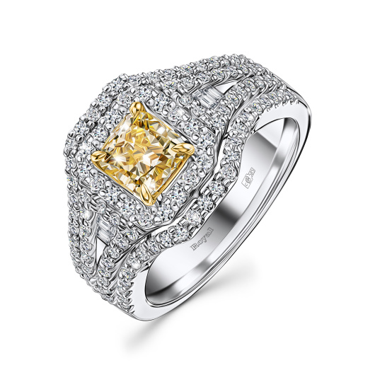 Кольцо с бриллиантами