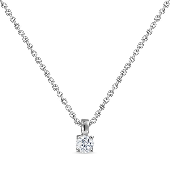 Колье с бриллиантом - фото 1 Колье с бриллиантом - фото 1