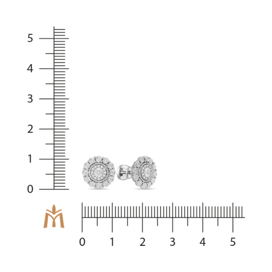 Серьги с бриллиантами