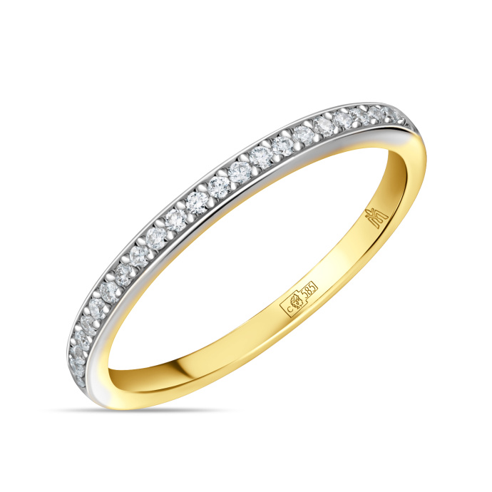 Кольцо с бриллиантами - фото 1