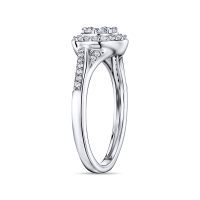 Кольцо с бриллиантами - фото 2