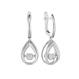 Комплект с бриллиантами