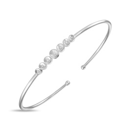 Браслет жесткий с бриллиантами