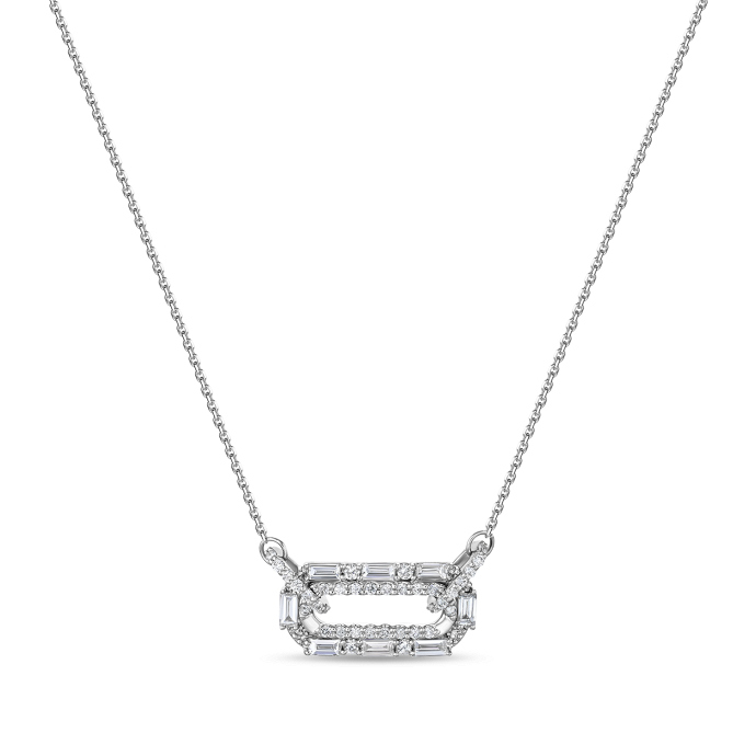 Колье с бриллиантами - фото 1