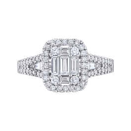 Кольцо с бриллиантами