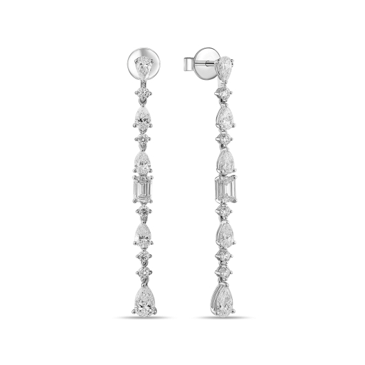 Серьги с бриллиантом