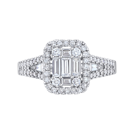 Кольцо с бриллиантами