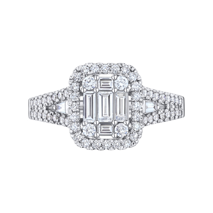 Кольцо с бриллиантами - фото 2