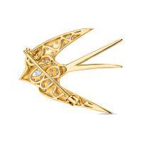 Брошь с бриллиантом - фото 2