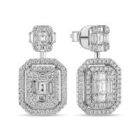 Серьги с бриллиантами - фото 1