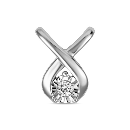 Подвеска с бриллиантом