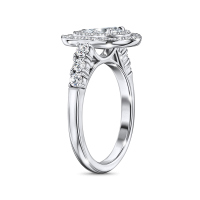 Кольцо с бриллиантами - фото 2