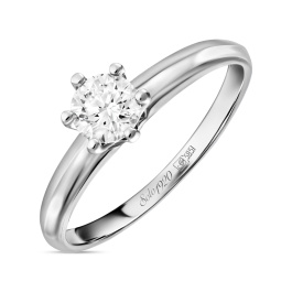 Кольцо с бриллиантом