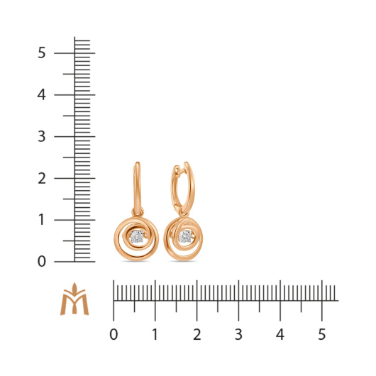 Серьги с бриллиантами