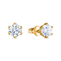 Серьги с бриллиантами - фото 1 Серьги с бриллиантами - фото 1