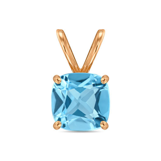 Подвеска с топазом