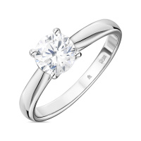 Кольцо с фианитом - фото 1 Кольцо с фианитом - фото 1