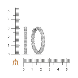 Серьги с бриллиантами